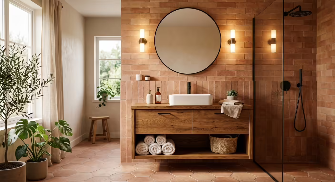 2026 Bathroom Trend Forecast: Earthy Tones & Natural Textures in Wollongong