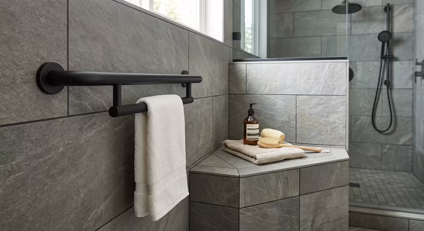 Supportive Style: Designer Grab Rails