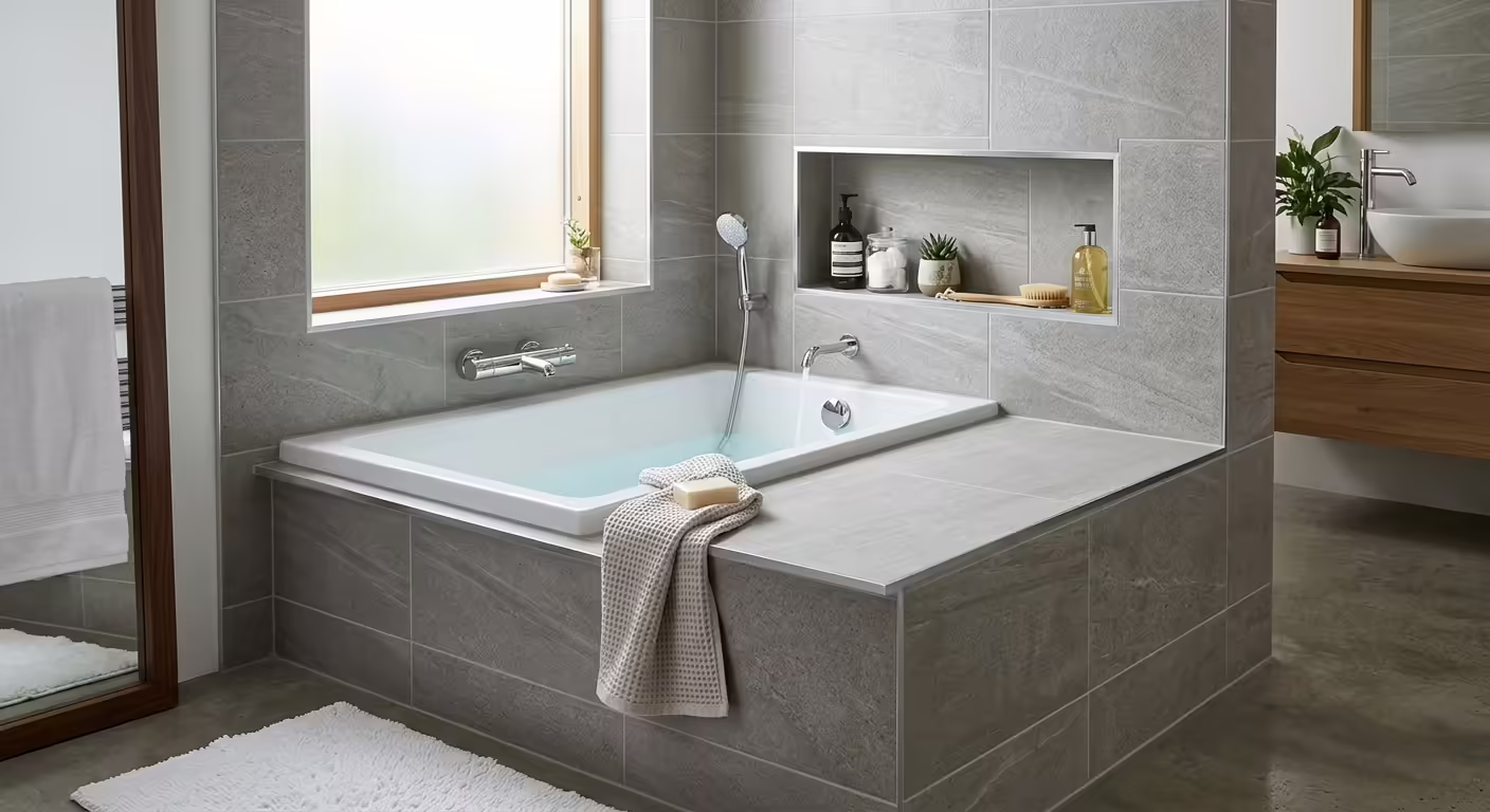 Inset Baths: Practicality and Style