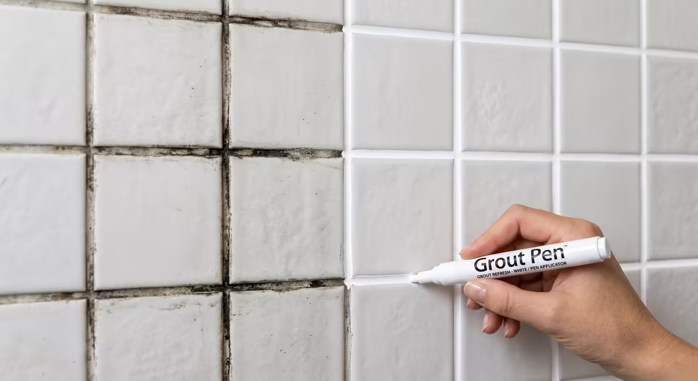 Grout Pens and Refreshing Colors