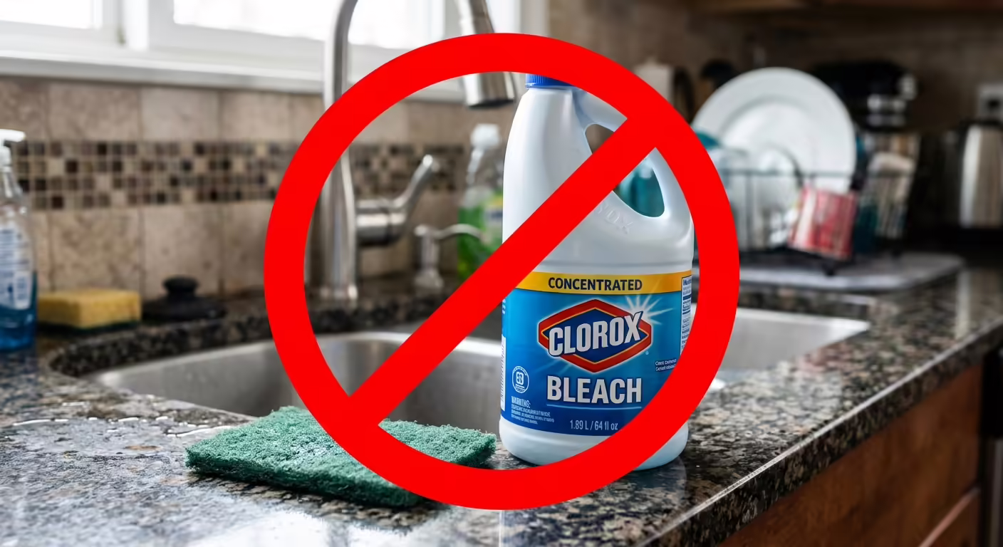 What to Avoid: Abrasives and Chemicals