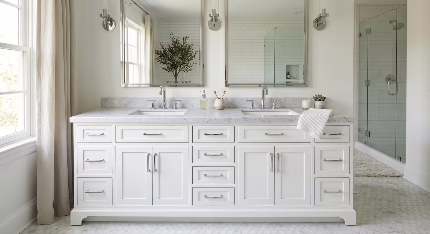 Modern Hamptons Bathroom: Classic Elegance for Your Wollongong Home