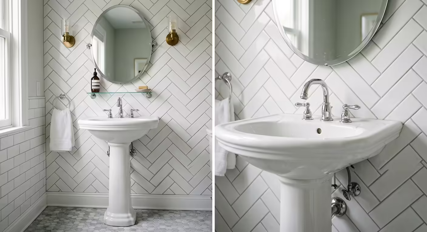 Subway Tiles and Herringbone Patterns